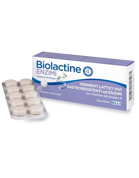 BIOLACTINE Enzimi 20 Cpr