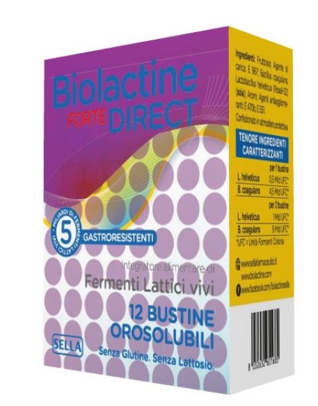 BIOLACTINE FORTE DIRECT 12 BUSTINE