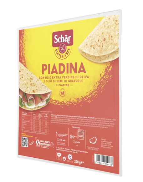 SCHAR PIADINA SENZA GLUTINE 240 G