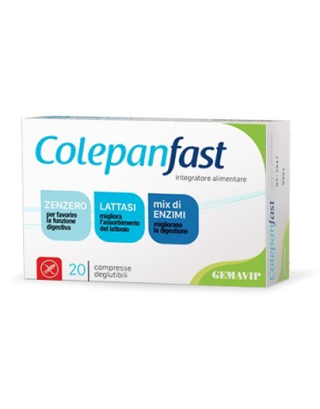 COLEPANFAST 20 Cpr 500mg