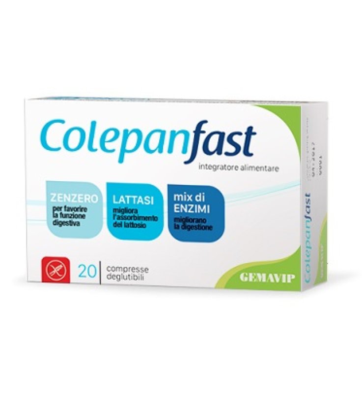 COLEPANFAST 20 Cpr 500mg