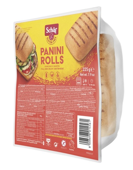 SCHAR-PANINI ROLLS 3X75G