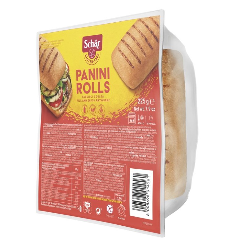 SCHAR-PANINI ROLLS 3X75G