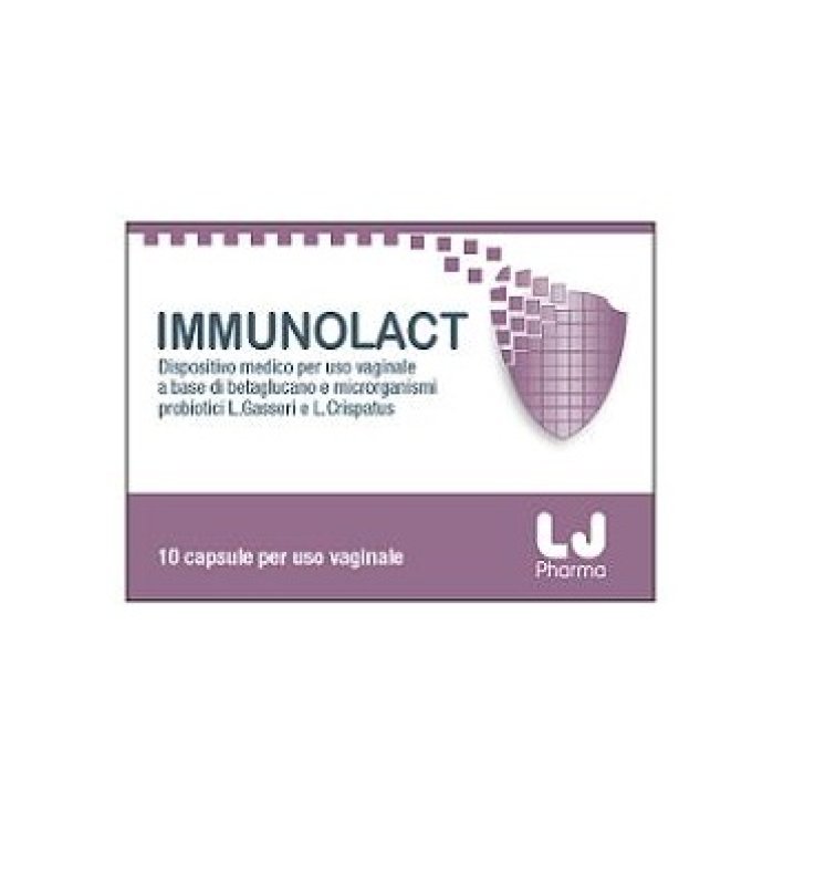IMMUNOLACT 10 CAPSULE VAGINALI