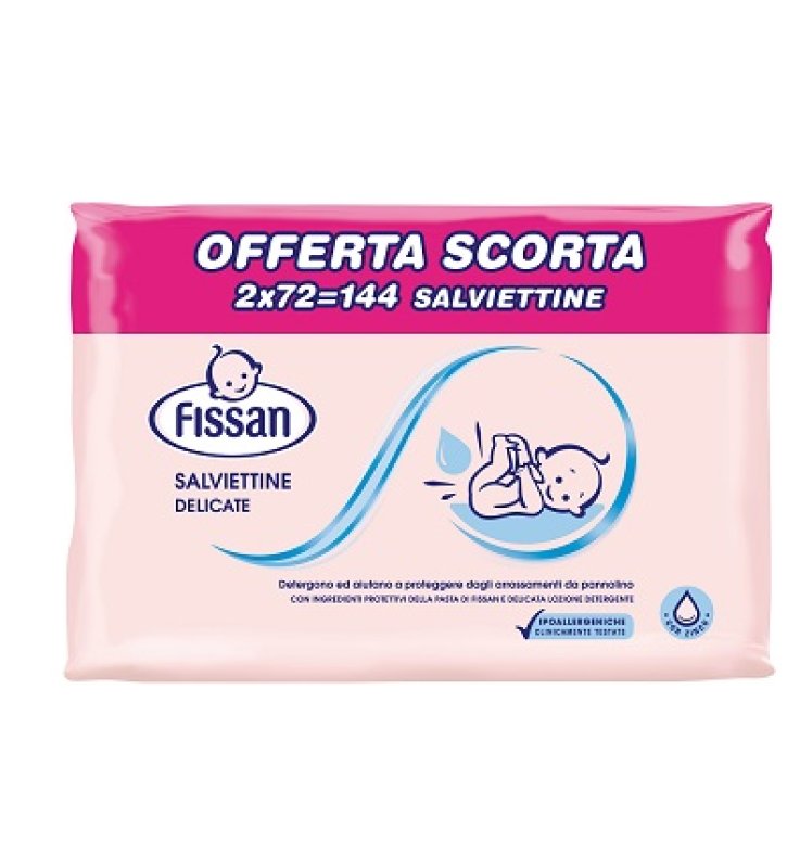 FISSAN SALVIETTE BIPACK 144PZ< FISSAN SALVIETTE BIPACK 144PZ<