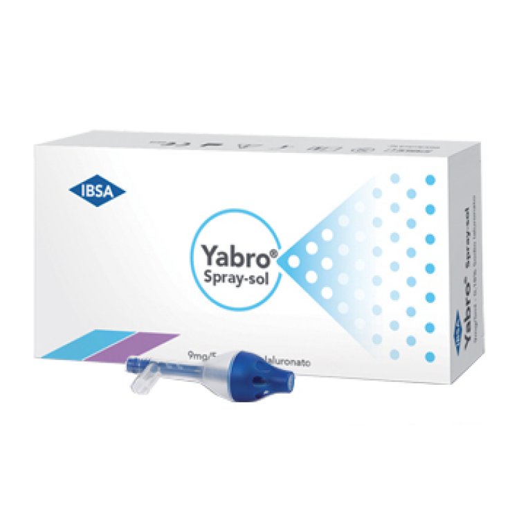 YABRO SPRAY-SOL 10 FIALE 5 ML SODIO IALURONATO 0,18% YABRO SPRAY-SOL 10 FIALE 5 ML SODIO IALURONATO 0,18%