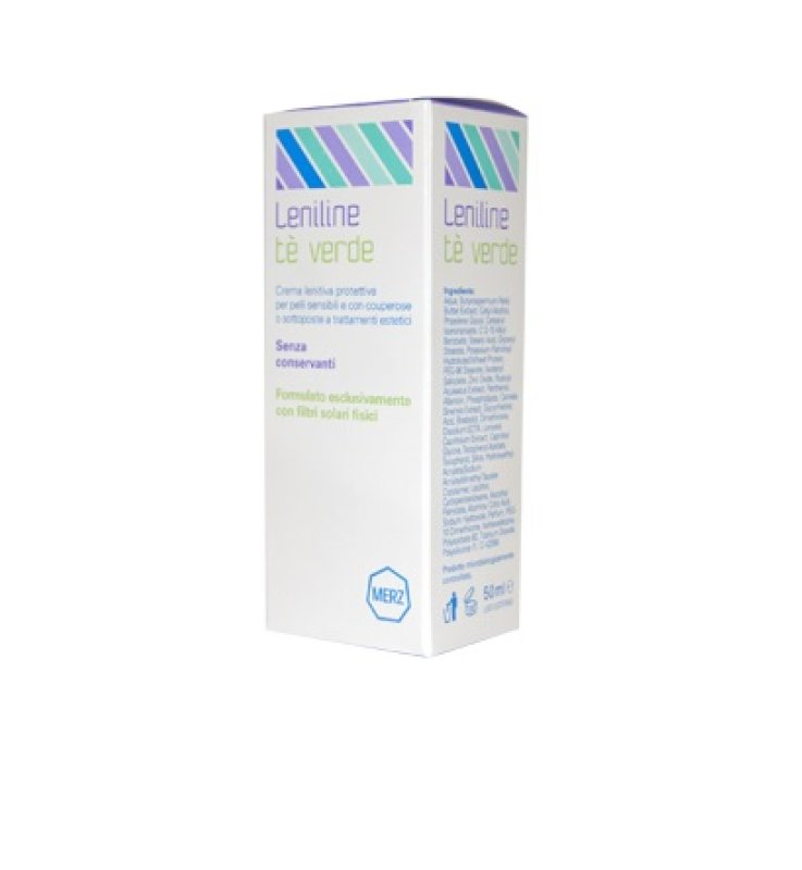 LENILINE CREMA VISO TE' VERDE 50 ML