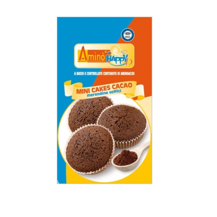 AMINO' HAPPY D MINI CAKES CACAO 160 G AMINO' HAPPY D MINI CAKES CACAO 160 G