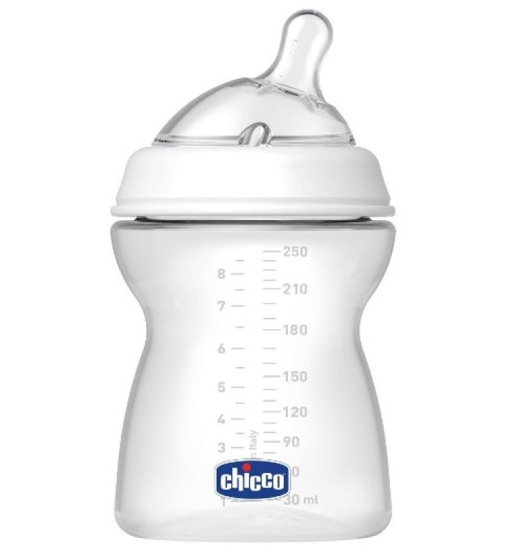 CHICCO BIBERON NATURAL FEEL 2 MESI+250 ML MEDIUM