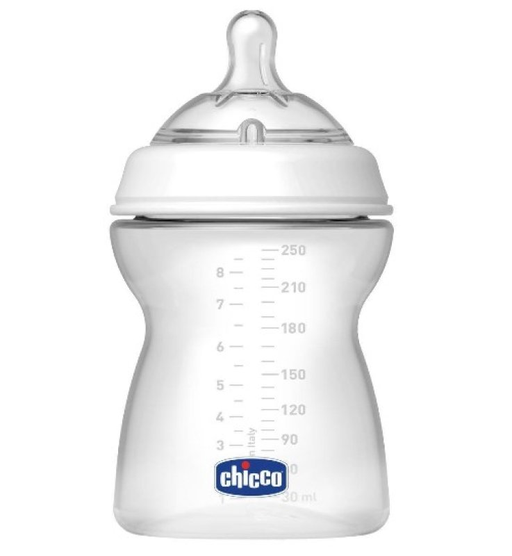 CHICCO BIBERON NATURAL FEEL 4 MESI+250 ML REGULAR