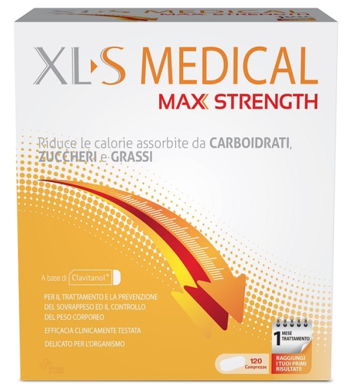 XLS MEDICAL MAX STRENGTH 120 COMPRESSE