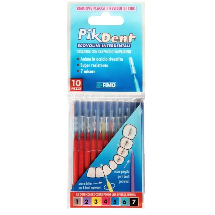 PIKDENT STUZZICOLINO 4 RO 10PZ PIKDENT STUZZICOLINO 4 RO 10PZ