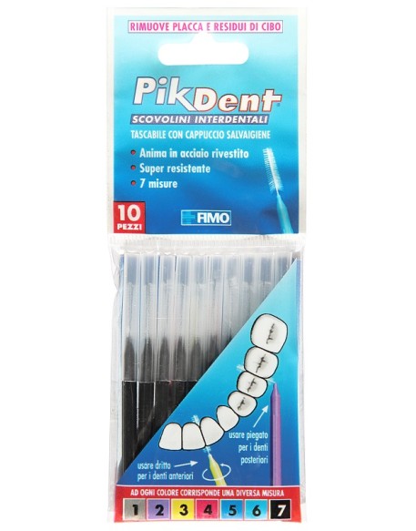 PIKDENT STUZZICOLINO 7 NE 10PZ