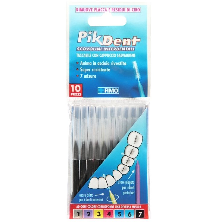 PIKDENT STUZZICOLINO 7 NE 10PZ PIKDENT STUZZICOLINO 7 NE 10PZ