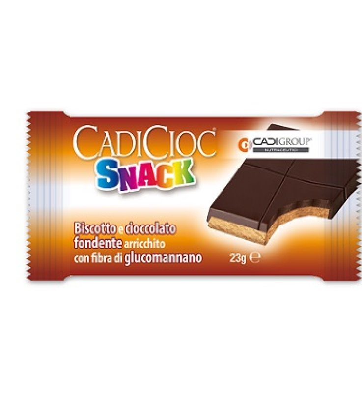CADICIOC SNACK FONDENTE 1 BARRETTA MONOPORZIONE