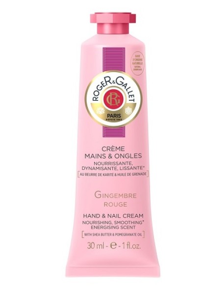 ROGER&GALLET GINGEMBRE ROUGE CREMA MANI 30 ML