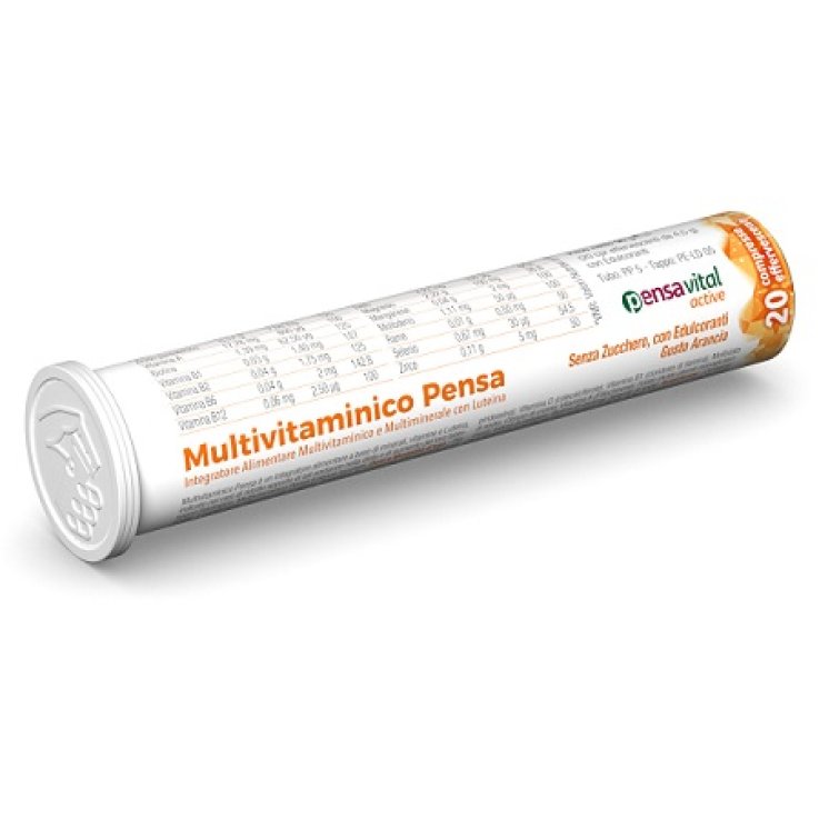 MULTIVITAMINICO PENSA 20 COMPRESSE EFFERVESCENTI MULTIVITAMINICO PENSA 20 COMPRESSE EFFERVESCENTI