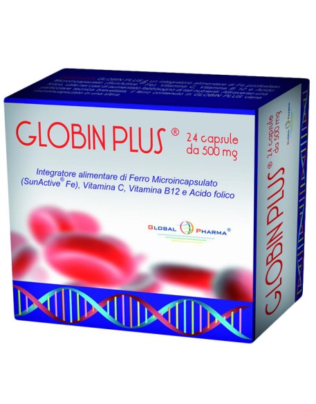 GLOBIN Plus 24 Cps 500mg