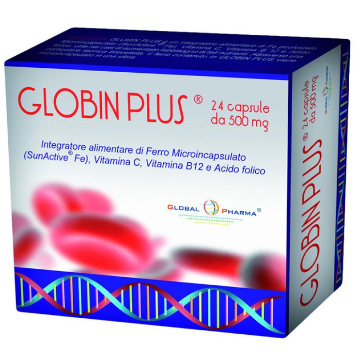 GLOBIN Plus 24 Cps 500mg GLOBIN Plus 24 Cps 500mg