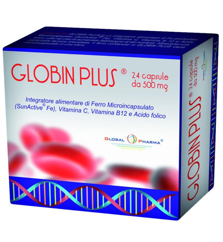 GLOBIN Plus 24 Cps 500mg GLOBIN Plus 24 Cps 500mg
