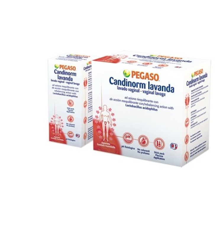 CANDINORM LAVANDA VAGINALE 4 FLACONE 10 ML + 4 STICK PACK MONODOSE 1,5 G + 4 APPLICATORI STERILI MONOUSO