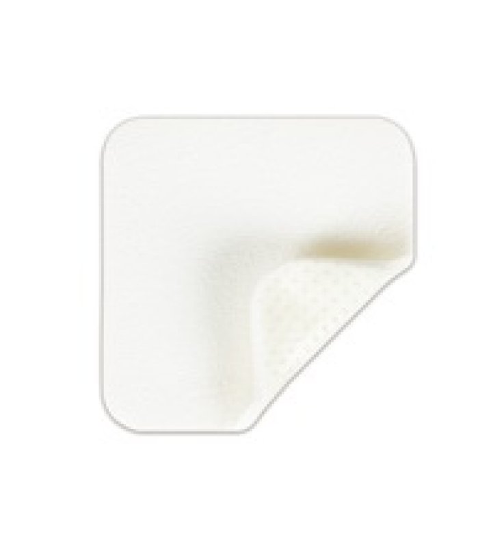 MEDICAZIONE ASSORBENTE IN SCHIUMA DI POLIURETANO MEPILEX XTCON STRATO DI CONTATTO IN SILICONE 10 X 10 5 PEZZI