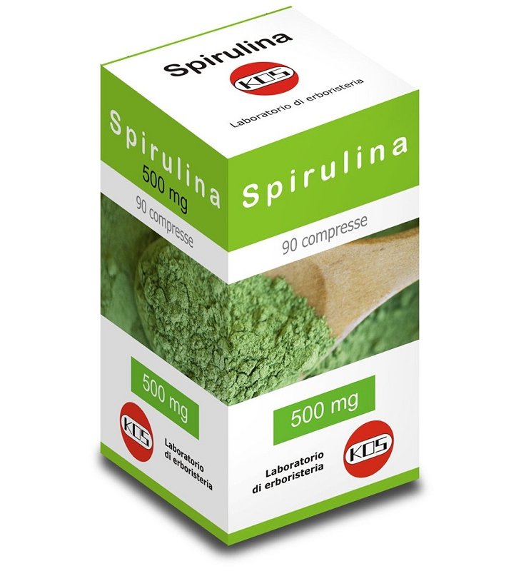 SPIRULINA 90CPR 500MG