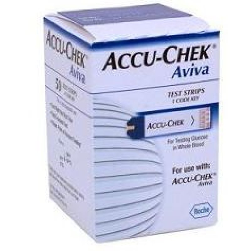 STRISCE MISURAZIONE GLICEMIA ACCU-CHEK AVIVA BRK RETAIL 50 PEZZI