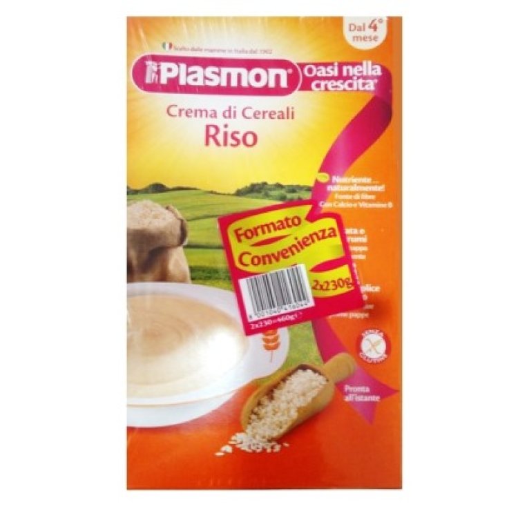 PLASMON CEREALI RISO 2X230G PLASMON CEREALI RISO 2X230G