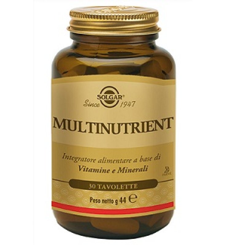 MULTINUTRIENT SOLGAR 30 TAVOLETTE