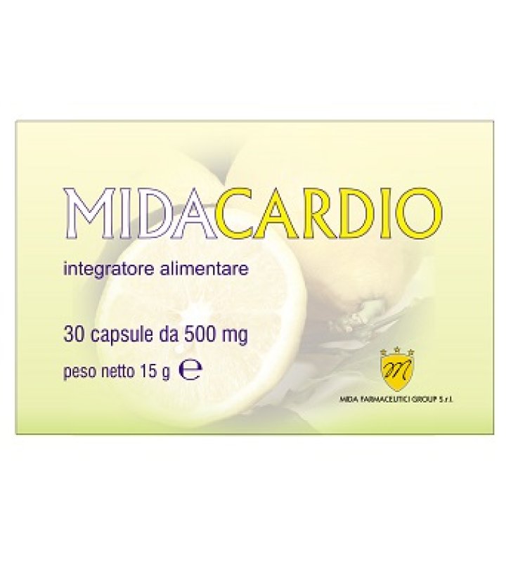 MIDACARDIO 30 CAPSULE DA 500 MG MIDACARDIO 30 CAPSULE DA 500 MG