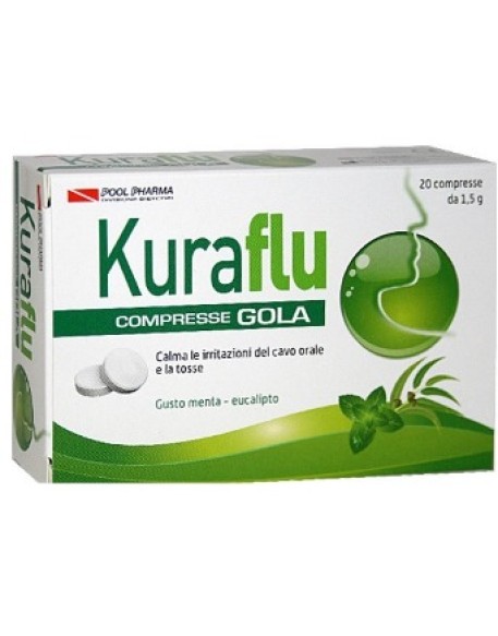 KURAFLU GOLA EUCALIPTO 20 COMPRESSE 1,5 G