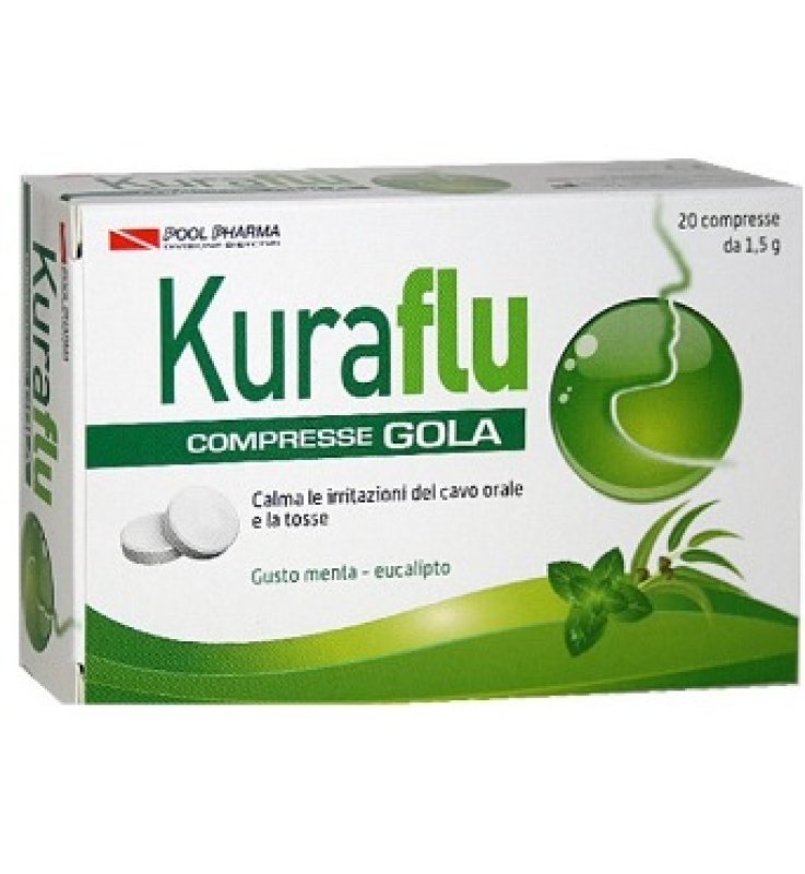 KURAFLU GOLA EUCALIPTO 20 COMPRESSE 1,5 G KURAFLU GOLA EUCALIPTO 20 COMPRESSE 1,5 G