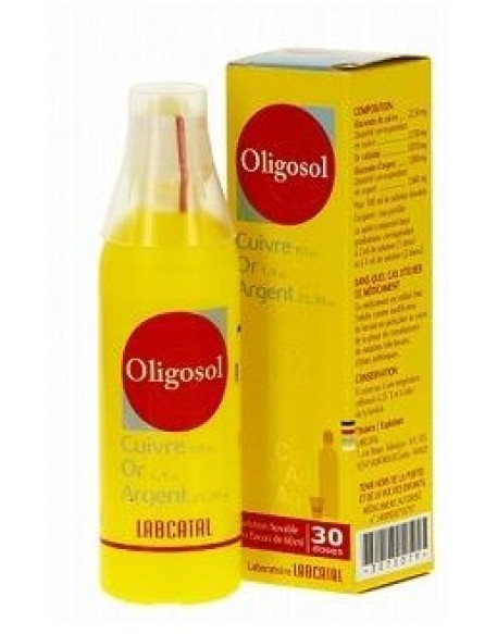 LABCATAL OLIGOSOLUZIONE RAME ARGENTO ORO GOCCE 60 ML