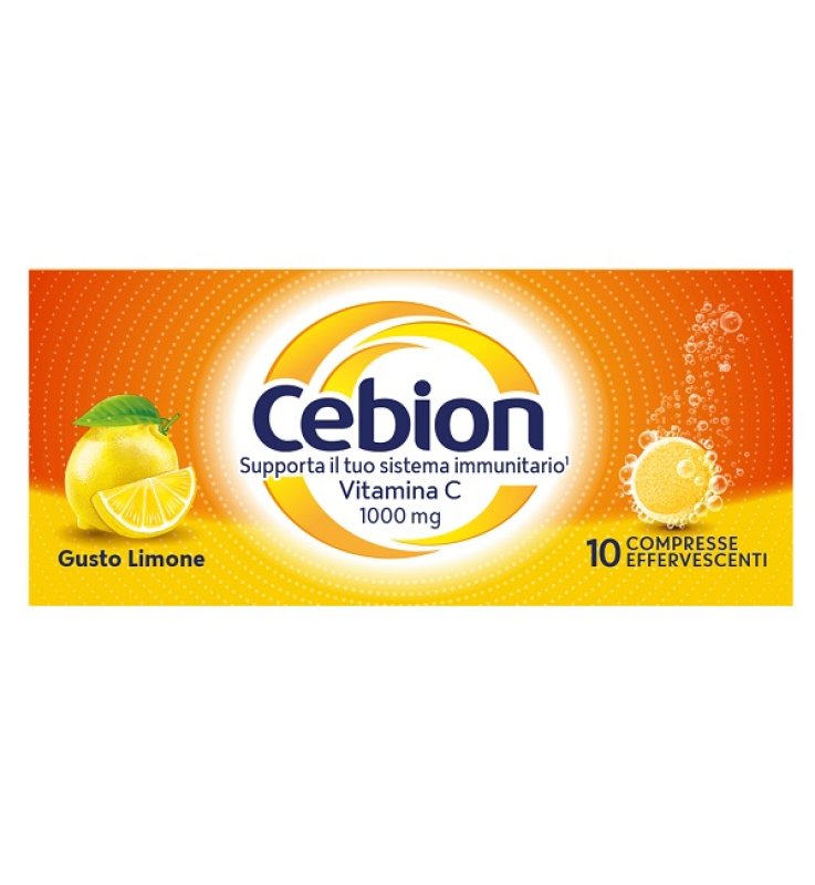 CEBION EFFERVESCENTE VITAMINA C LIMONE 10 COMPRESSE