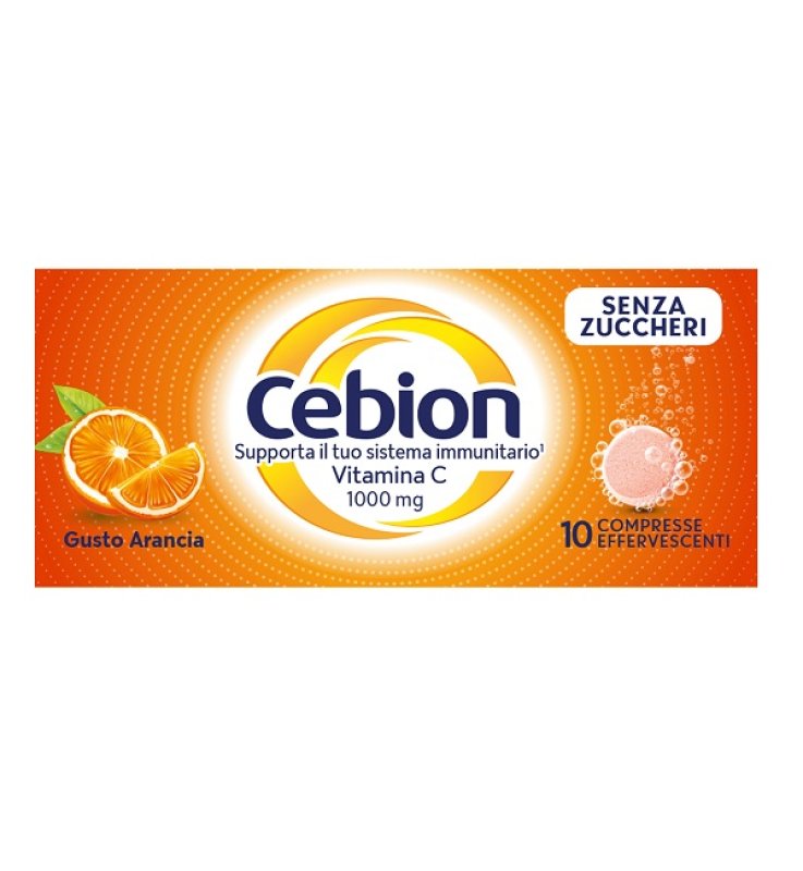 CEBION EFFERVESCENTE VIT C SENZA ZUCCHERO 10 COMPRESSE
