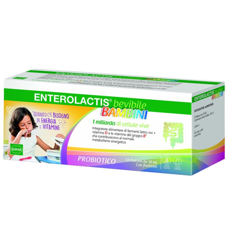 ENTEROLACTIS-BEVIBILE BB 12FL ENTEROLACTIS-BEVIBILE BB 12FL