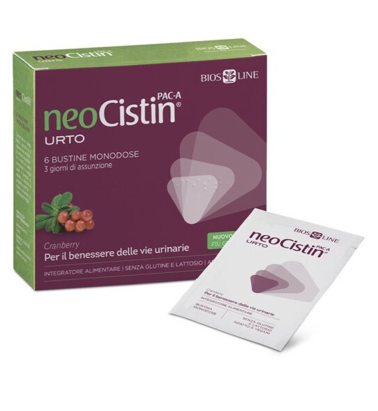 NEOCISTIN PAC A URTO 6 BUSTINE MONODOSE NEOCISTIN PAC A URTO 6 BUSTINE MONODOSE