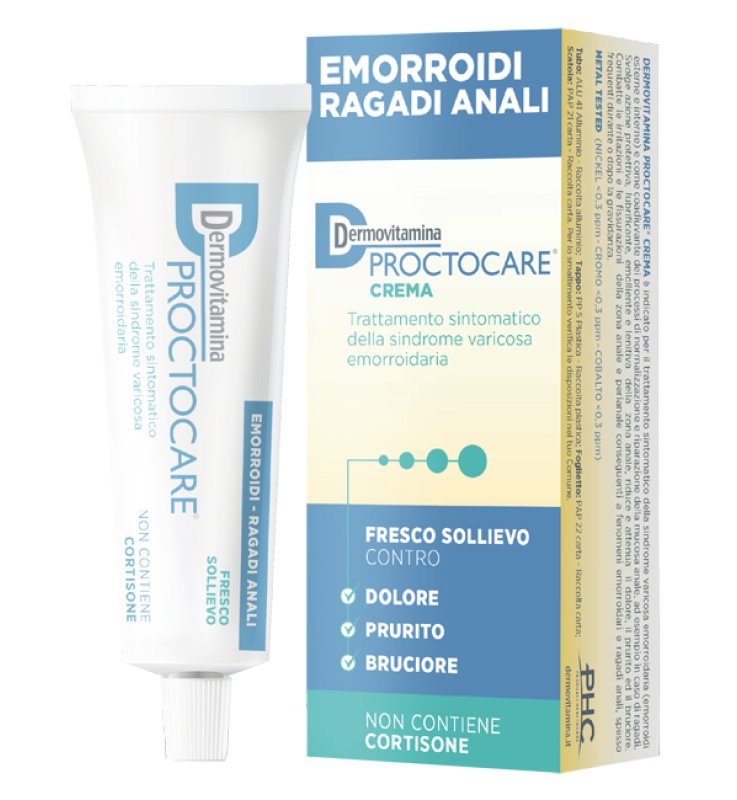 DERMOVITAMINA PROCTOCARE CREMA 30 ML + CANNULA