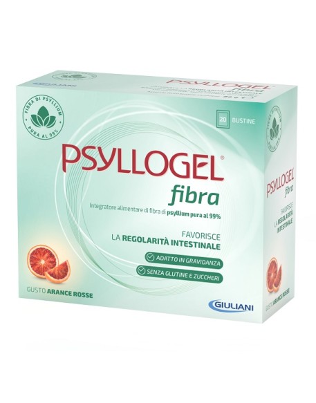 PSYLLOGEL FIBRA ARANCE ROSSE 20 BUSTINE