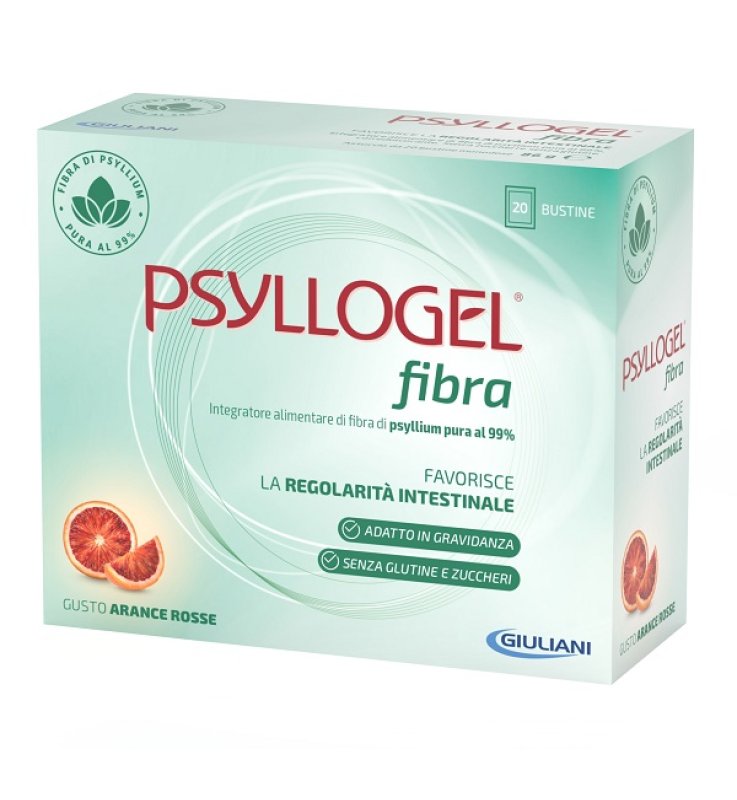 PSYLLOGEL FIBRA ARANCE ROSSE 20 BUSTINE