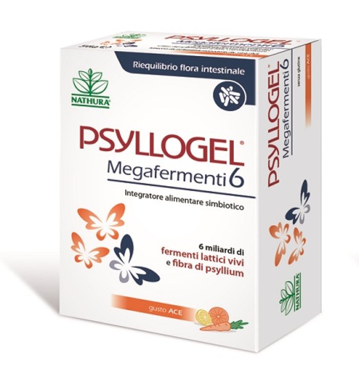PSYLLOGEL MEGAFERMENTI 6 ACE 20 BUSTE 56 G