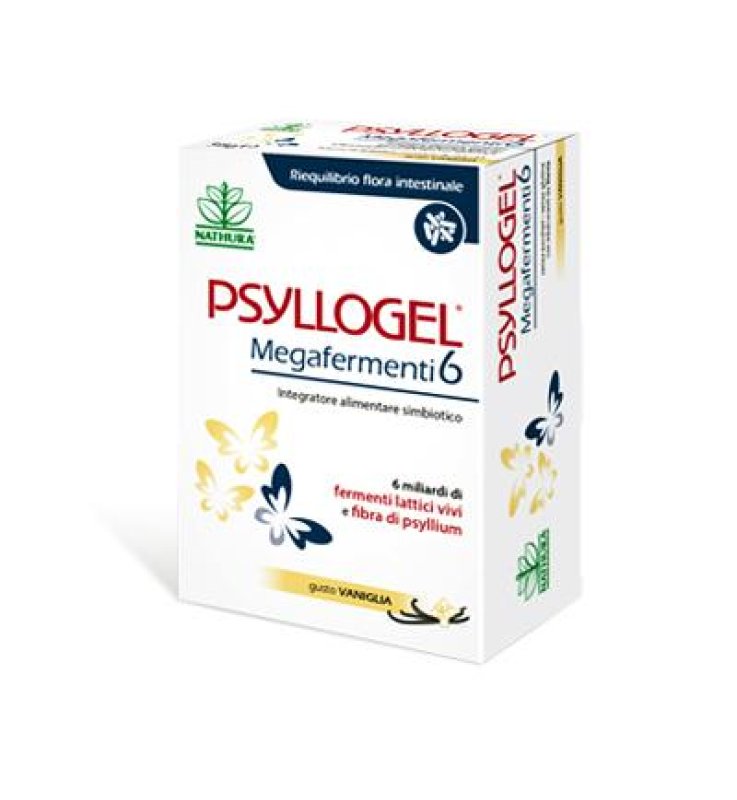 PSYLLOGEL MEGAFERMENTI 6 VANIGLIA 20 BUSTE 56 G