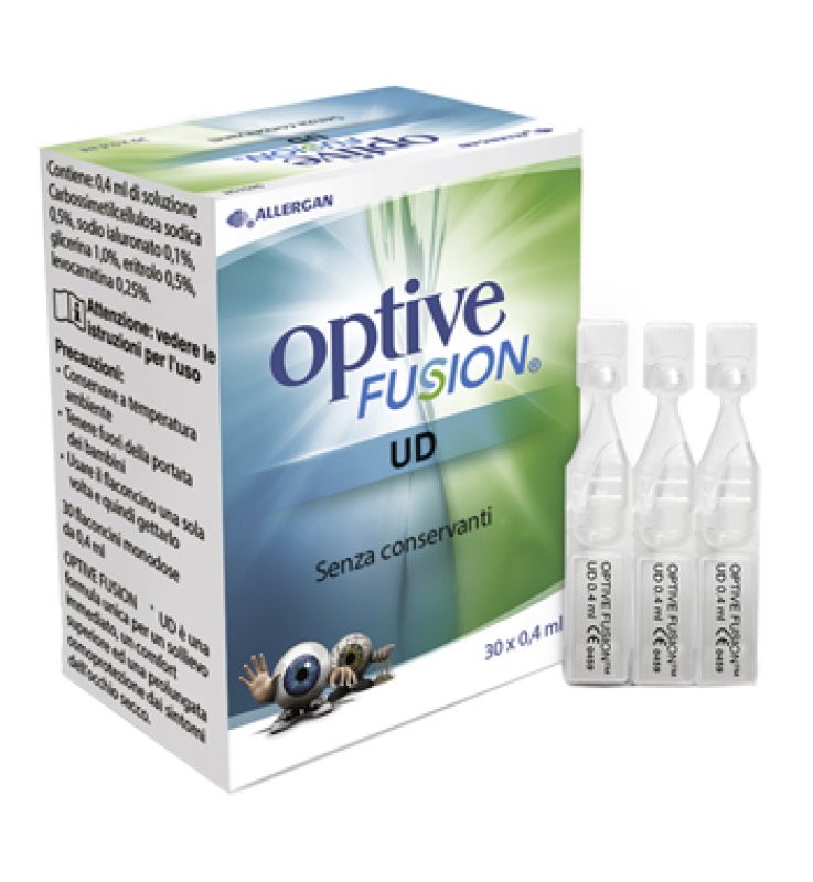 OPTIVE FUSION UD SOLUZIONE OFTALMICA STERILE 30 FLACONCINI MONODOSE 0,4 ML