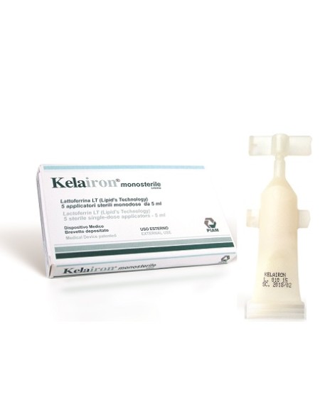 KELAIRON MONOSTERILE 5 APPLICATORI MONODOSE STERILI DA 5 ML