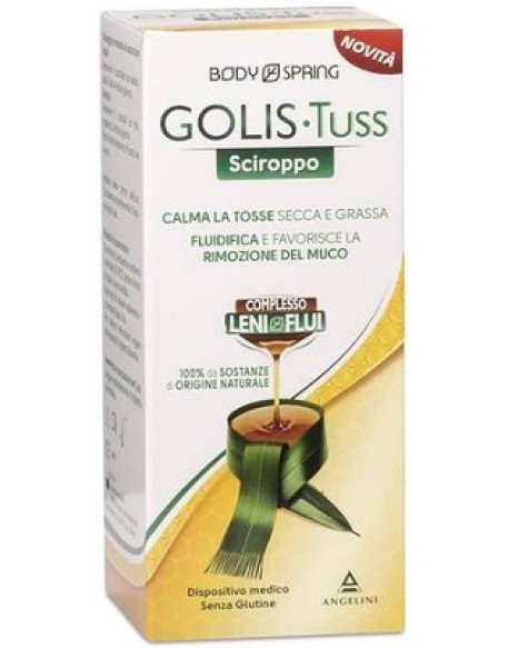 BODY SPRING GOLIS TUSS SCIROPPO 170 ML