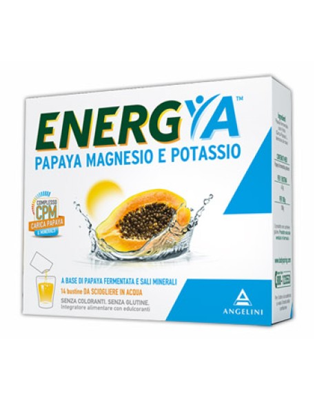 ENERGYA PAPAYA MAGNESIO POTASSIO 14 BUSTINE