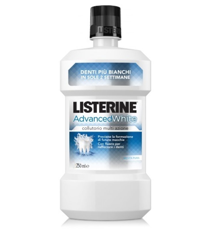 LISTERINE ADVANCE WHITE 250 ML LISTERINE ADVANCE WHITE 250 ML