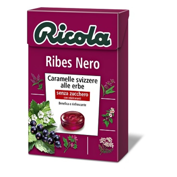 RICOLA Ribes Nero S/Z 50g RICOLA Ribes Nero S/Z 50g
