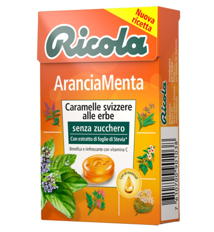 RICOLA Arancia-Menta S/Z 50g